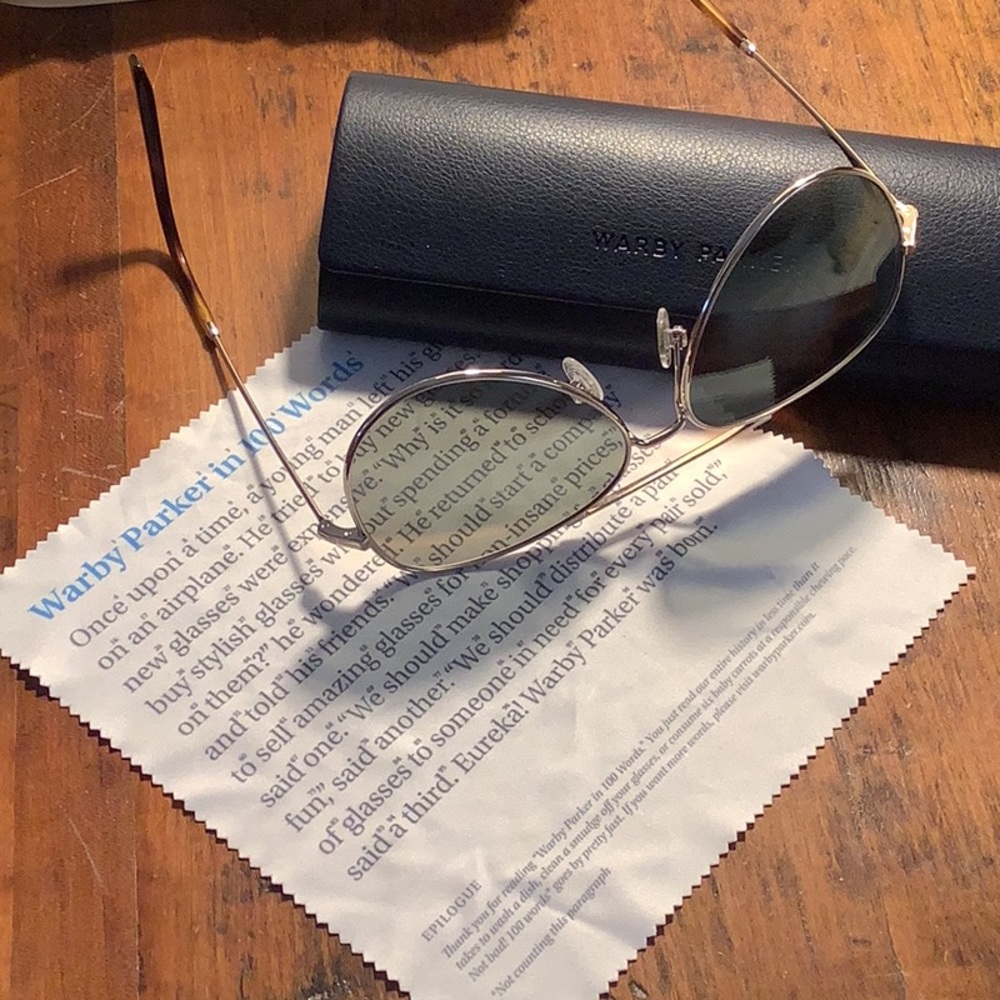 Warby Parker sunglasses
